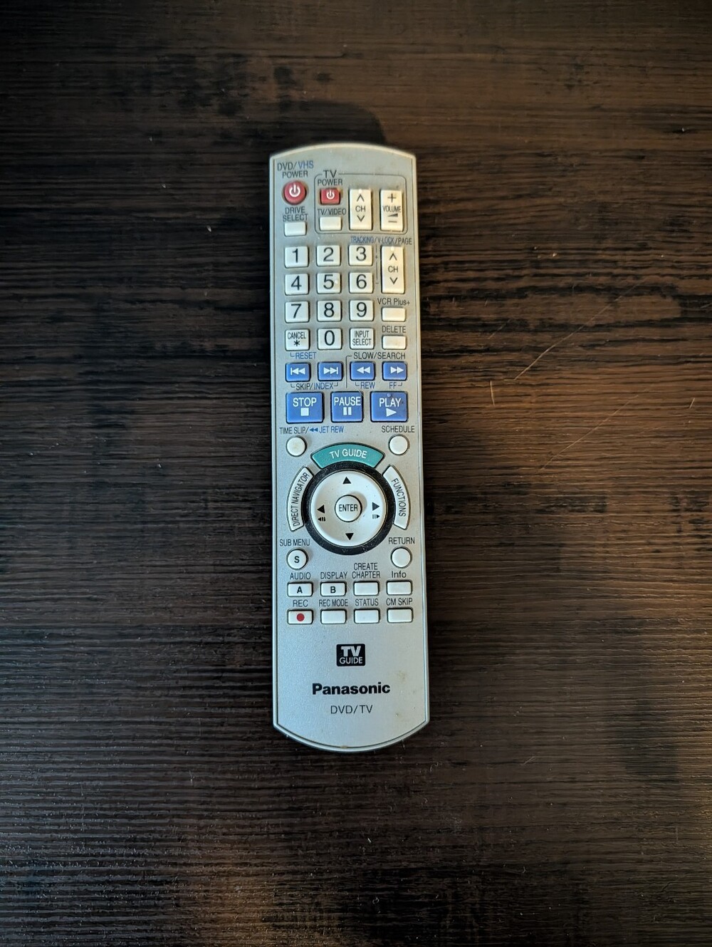 Panasonic DVD/TV Remote Control EUR7659Y90